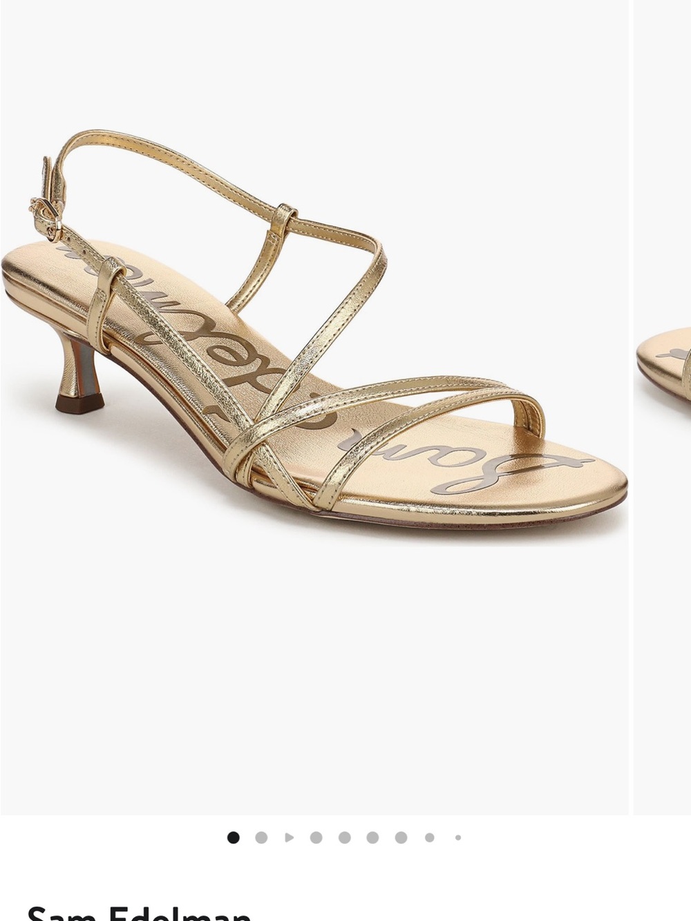 Sam Edelman Cora Slingback Kitten Heel